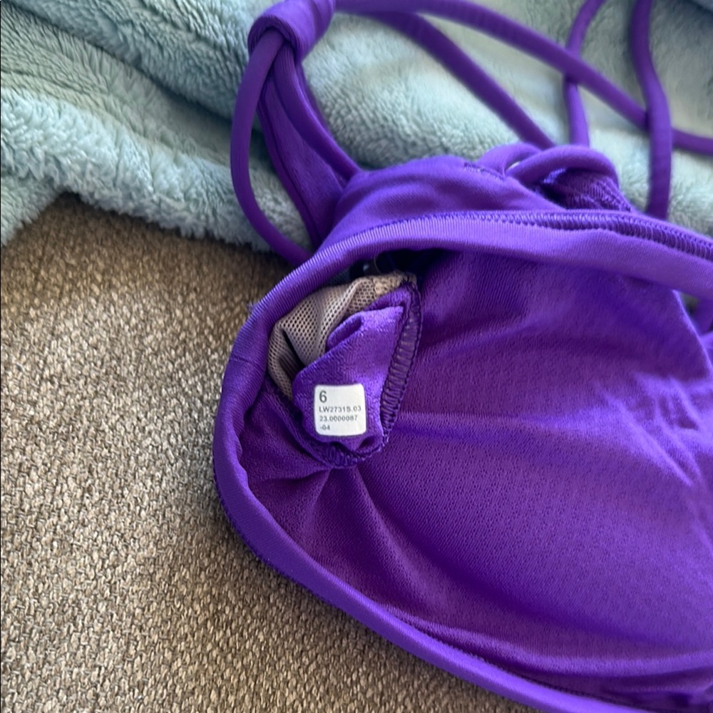 Purple Women's Intimate Bra - Picture 4 of 4